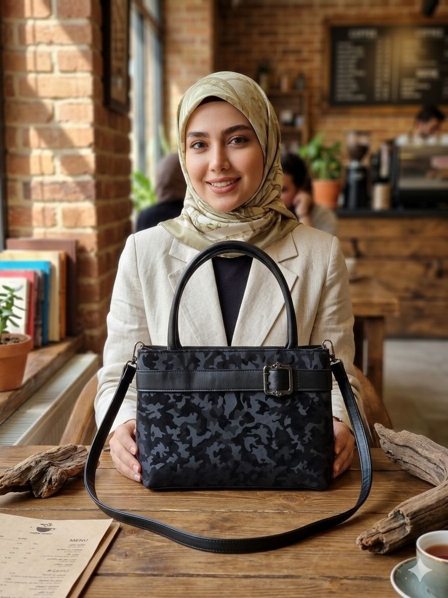 کیف مجلسی زنانه سگک دار کار مشهد طرح (A buckle 01) 5 روز کاری زمان آماده سازی 